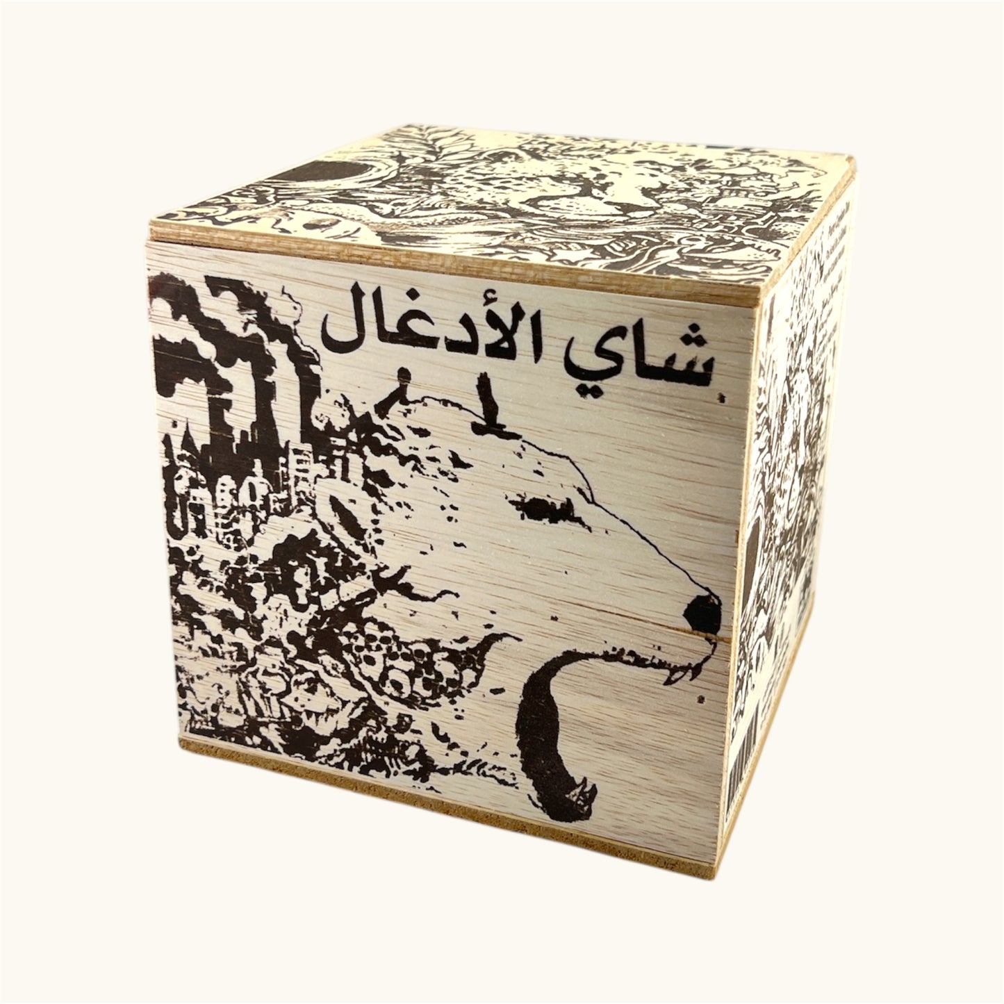 شاي الأدغال علبة خشب 500جرام
