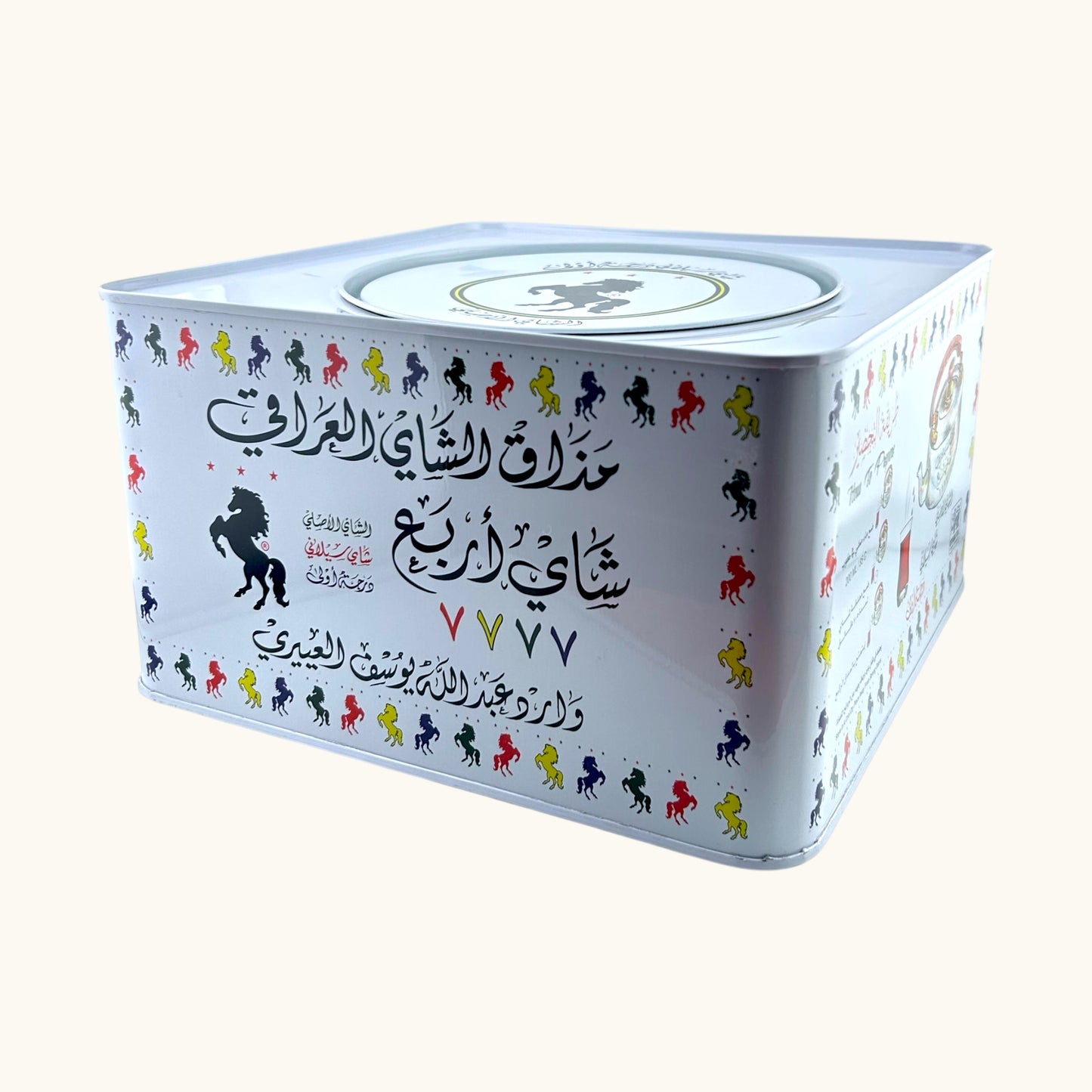شاي أربع 7777 علبة مربعة 800 جرام