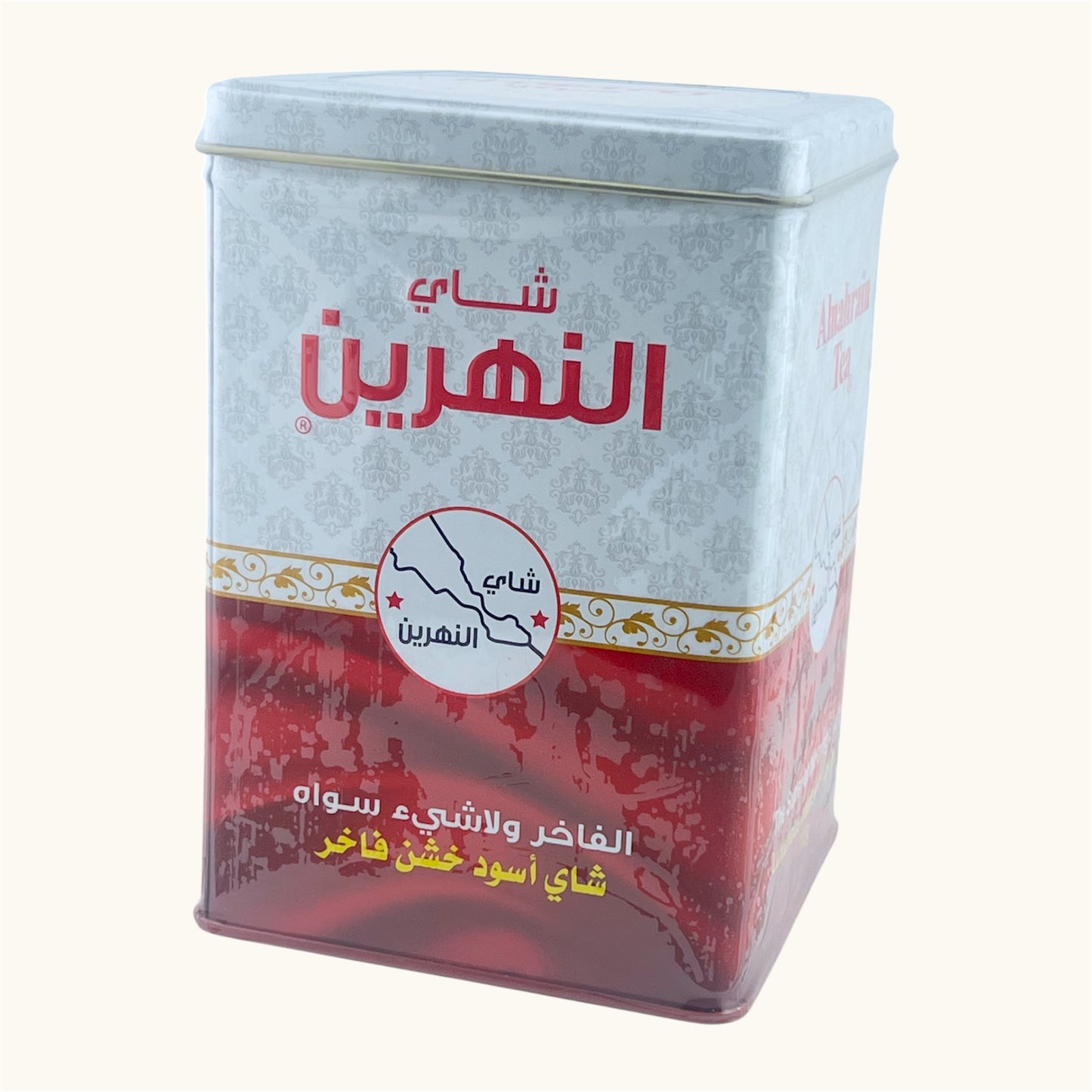 شاي النهرين علبة حديد