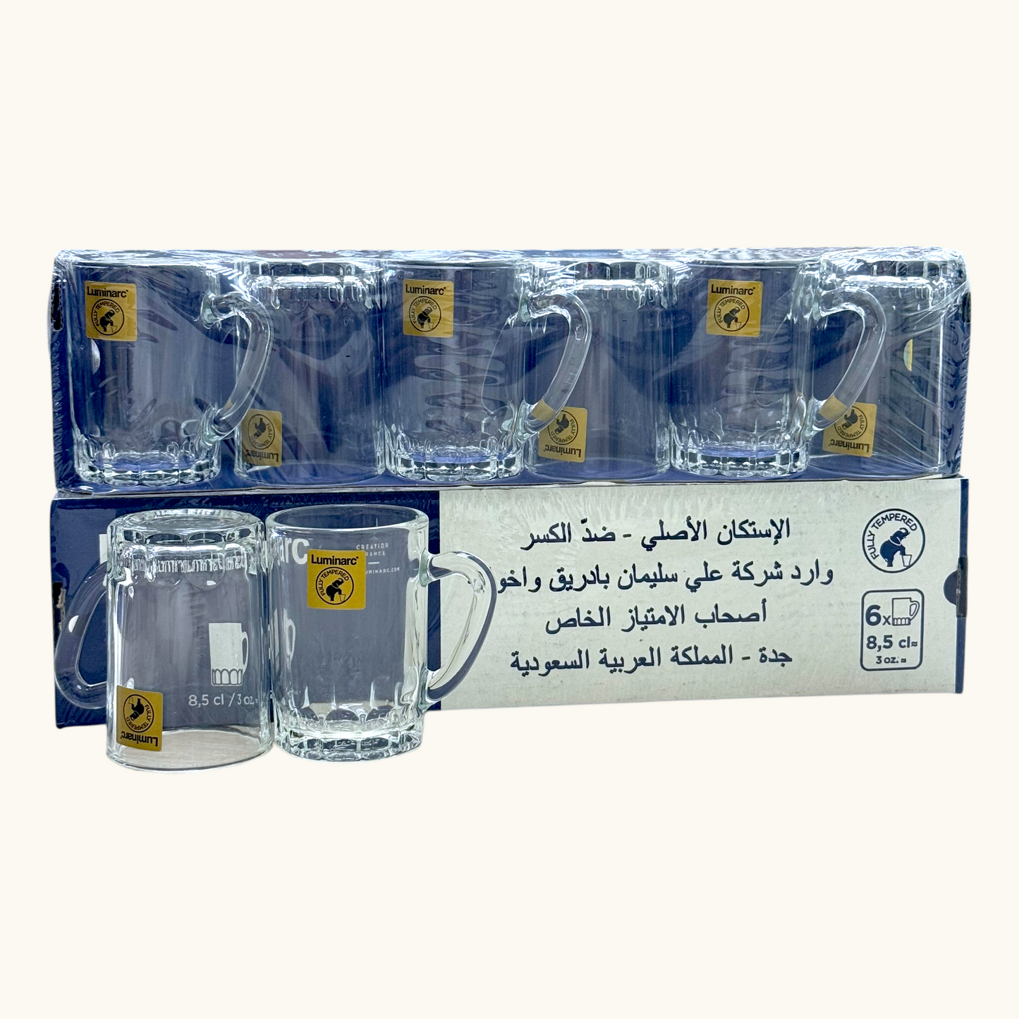 بيالة شاي بادريق سادة 85 ملي