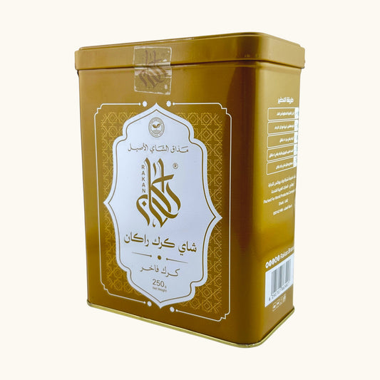 شاي كرك راكان 200 جرام علبة حديد