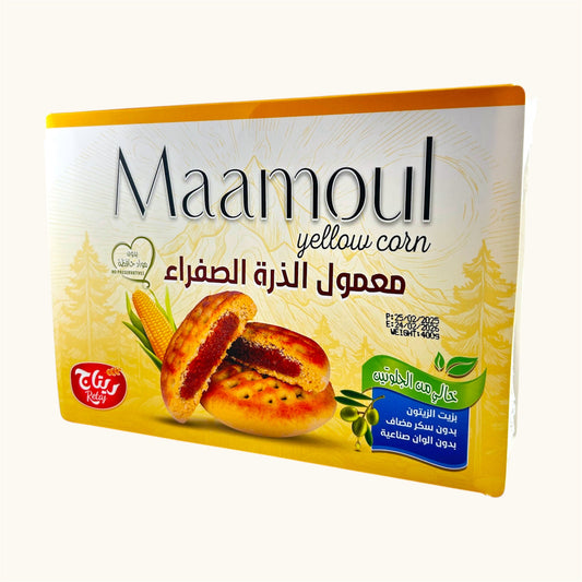 معمول الذرة الصفراء بدون جلوتين