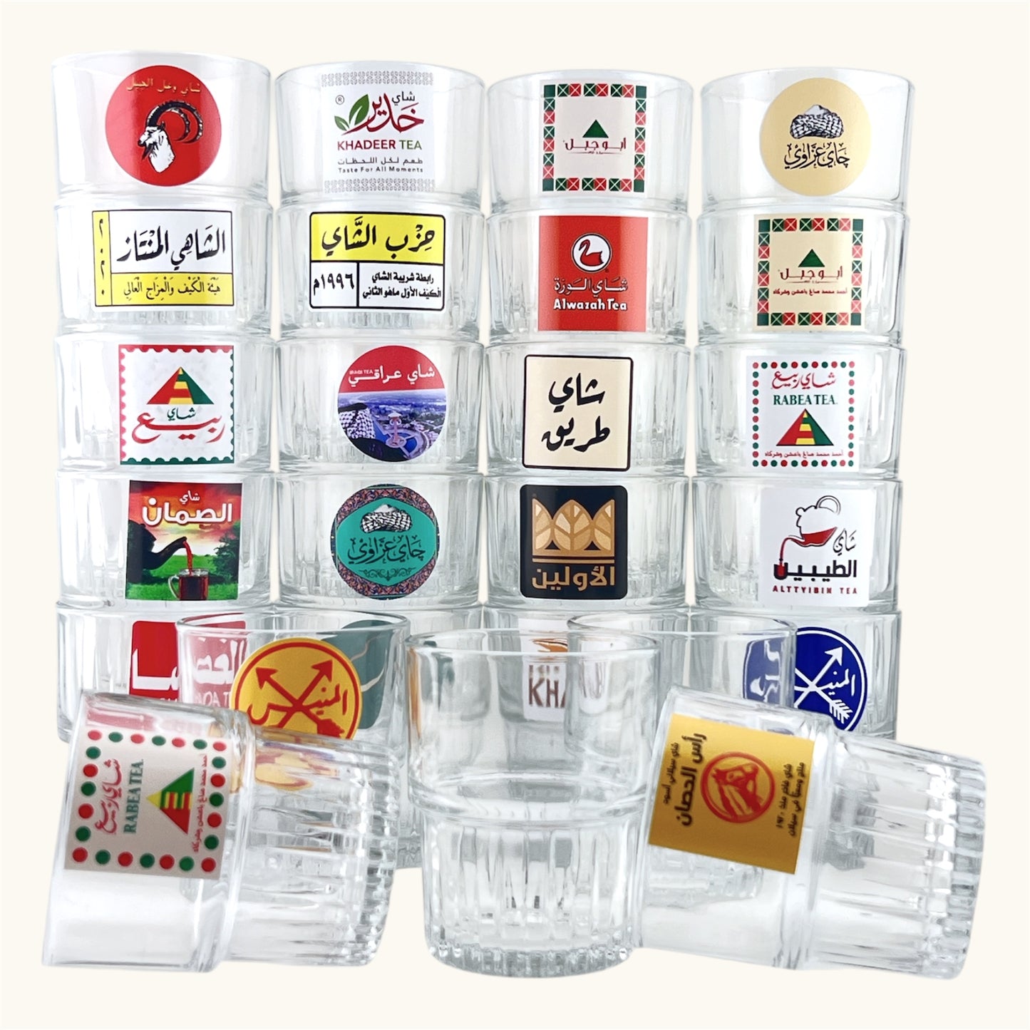 استكانة دورالكس 160 ملي مع استيكر