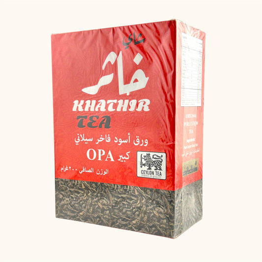 شاي خاثر علبه كرتون OPA